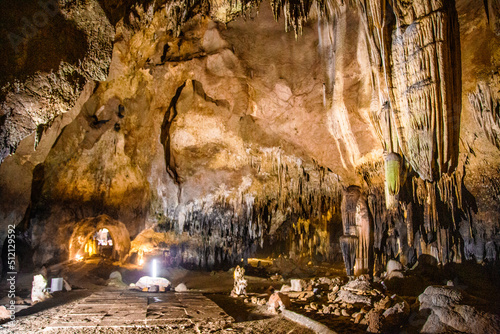 Tham Khao Bin cave in Ratchaburi, Thailand