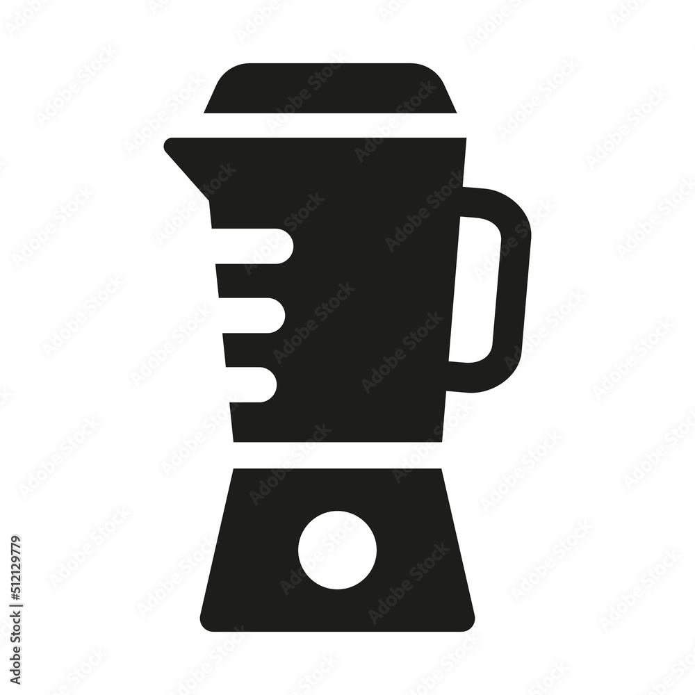 Blender icon on white background. Blender icon on white background.