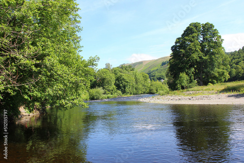 river in the park