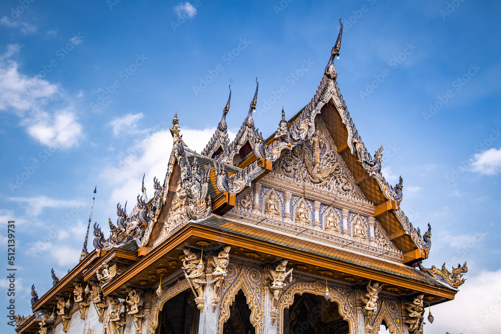 Wat Klang Bang Kaeo or Wat Klang Bang Kaew temple in Nakhon Pathom, Thailand