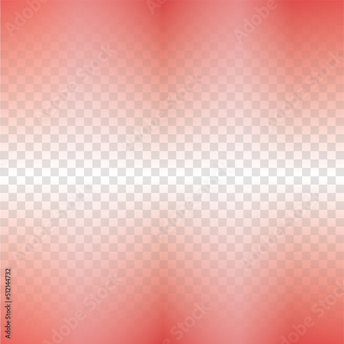 vector red colored gradient background on transparent background	