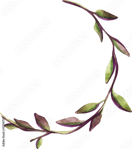 Fototapeta Naklejka Na Ścianę i Meble -  Enchanted Watercolor Clipart 26