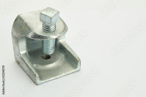 beam clamp isolated on white 