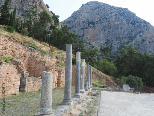 Ruins of the temple of Apollo