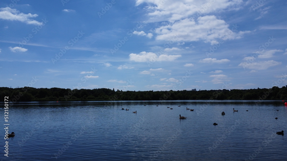 Naklejka premium lake
