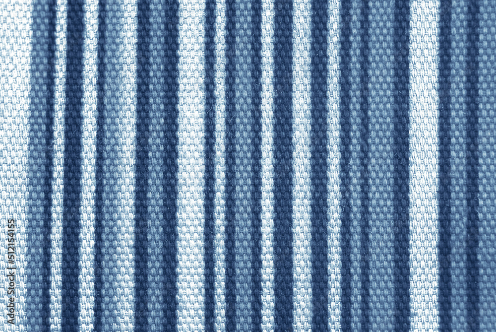 close up of the stripped blue and white fabric texture background close up of the stripped blue and white fabric texture background