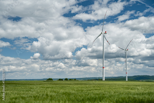 Windkraft ist die Zukunft - regenerative Energiequelle 