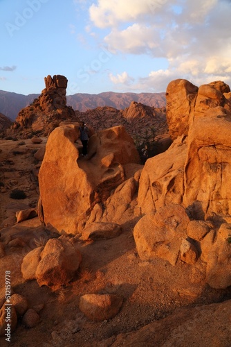 Mountain landscape in Anti-Atlas  Morocco