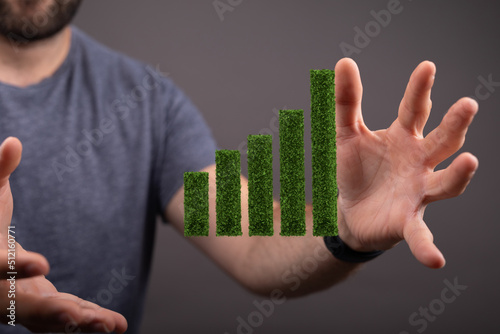 Green economy growth concep...