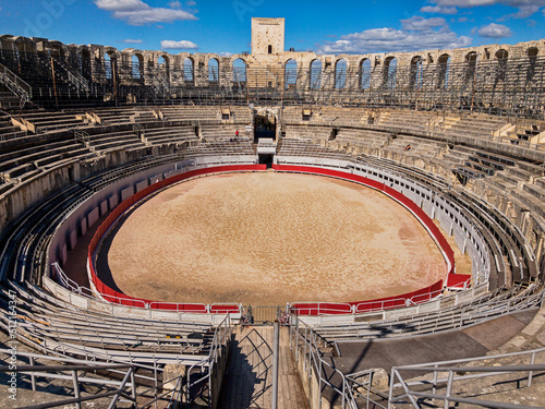 Tela Roman Arena In Arles