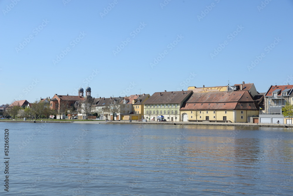 Obraz premium Main bei Kitzingen