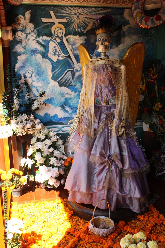 Fototapeta premium Santa morte, angelo dei malfattori