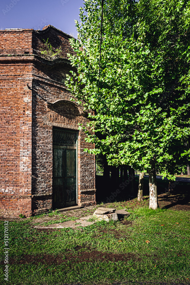 Old constructions in Duggan, an old town in Buenos Aires Province, Argentina