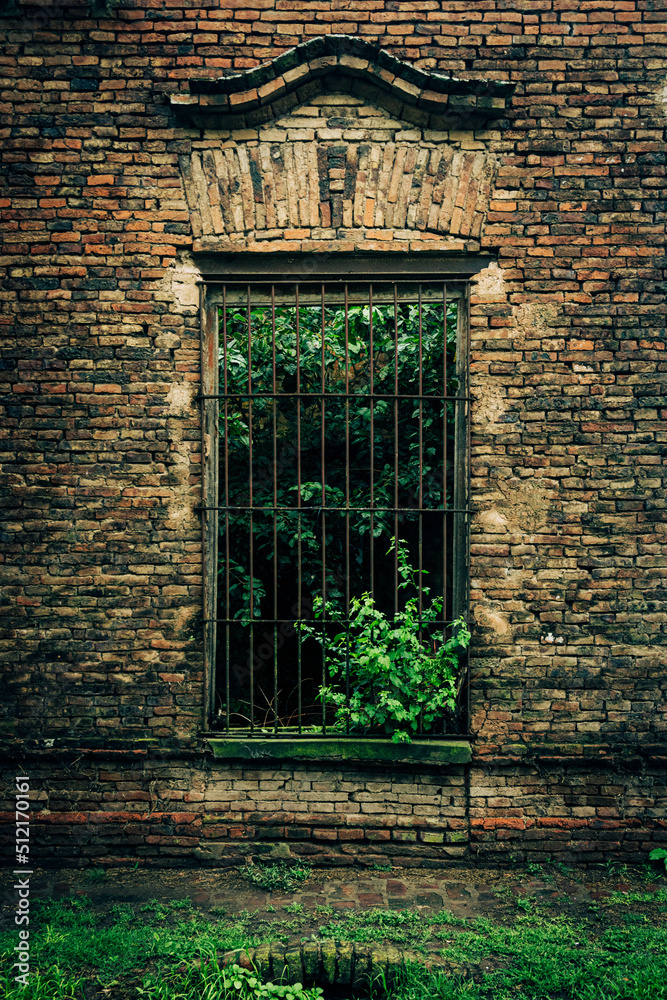 Old constructions in Duggan, an old town in Buenos Aires Province, Argentina