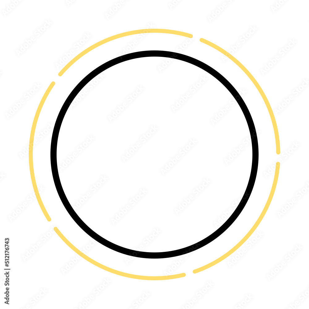 circle frame element
