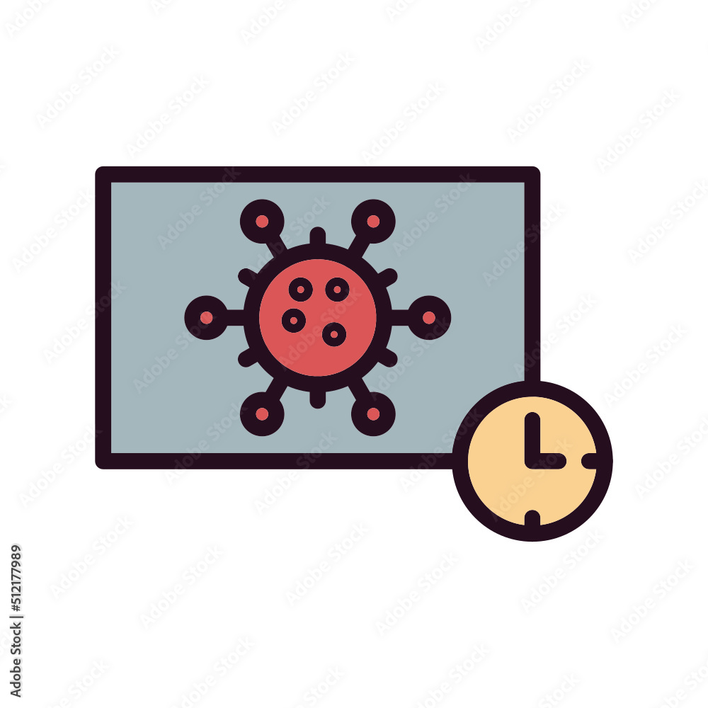 Fototapeta premium Time Icon