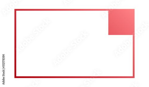 Free Download gradient rectangle label frame
 - GFXLoad
