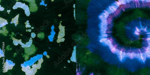 Mint Frame Abstract Design. Dirty Color Texture.