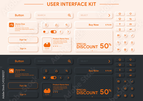 e commerce user interface bundle kit