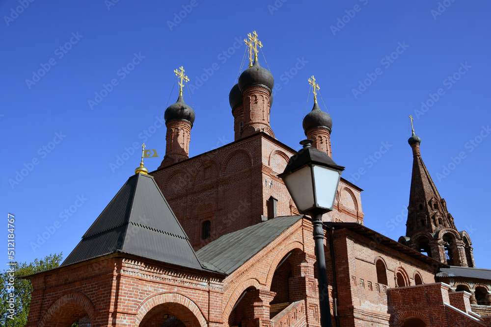 Krutitsy Patriarchal Metochion in Moscow. Ancient landmark.