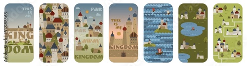 A set of designs for printing on phone cases. © Anna