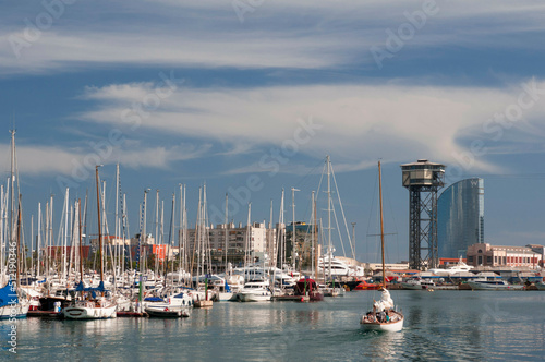 Spain, Barcelona, Port Vell, Marina photo