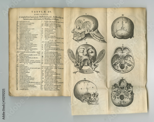 Fotografie Weathered medical literature