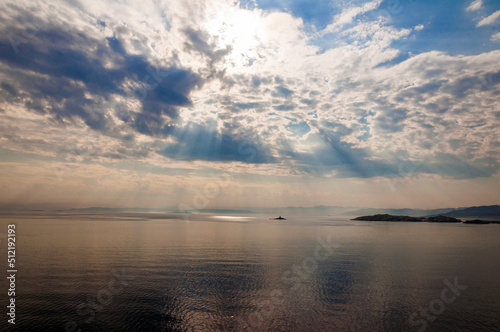 sunray over the archipelago