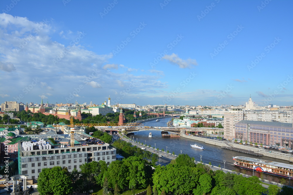 summer day in Moscow