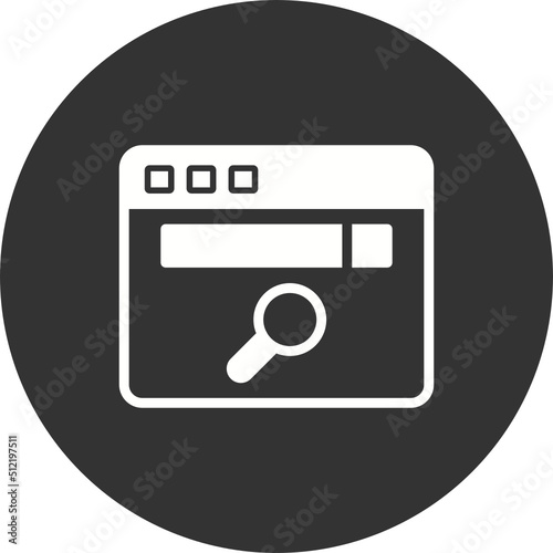 Search web page Icon