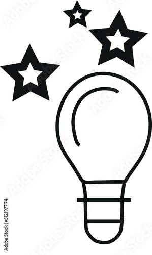 light with star 