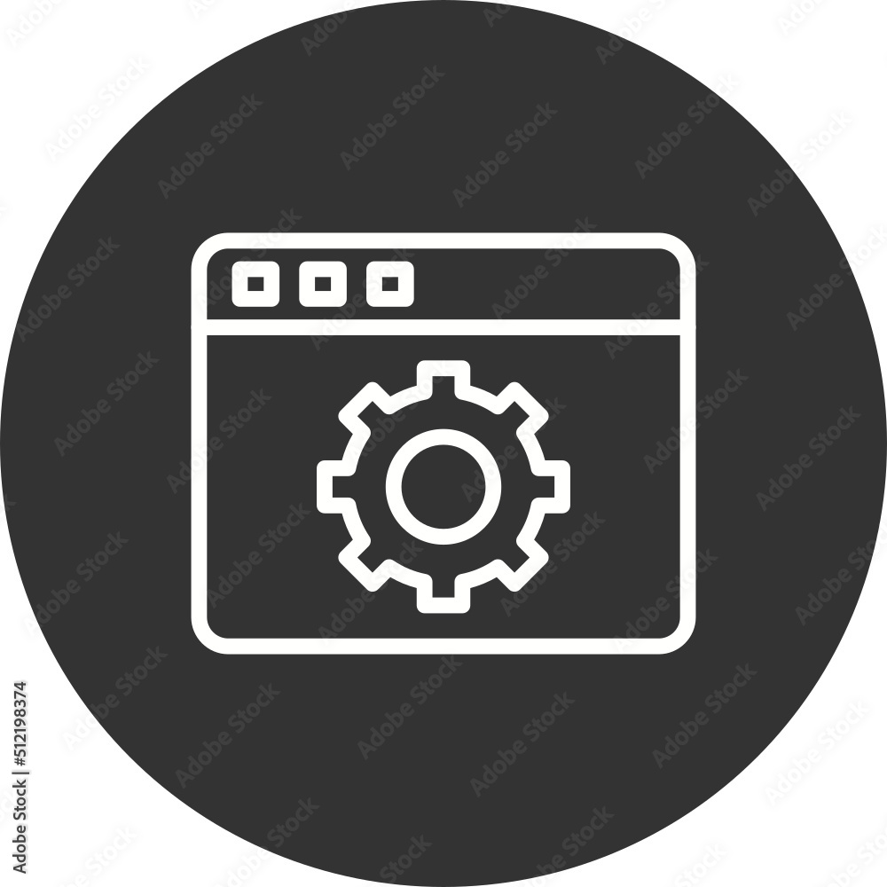 Web Settings  Icon