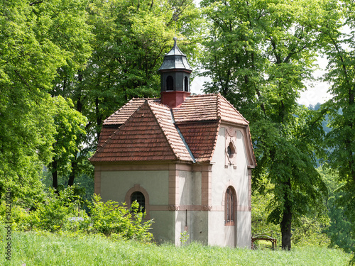 Traditional roadside shrine, Bardo, Lower Silesia, Poland