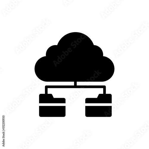 Cloud Folders Icon