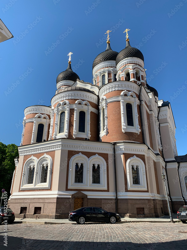Fototapeta premium Tallinn cathedral, Estonia 