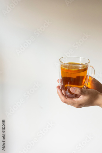 Delicious and healthy tea during the cold season.Tea for recuperation and for the treatment of colds