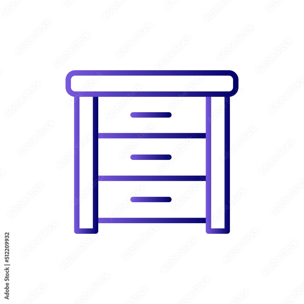 Side Table Icon