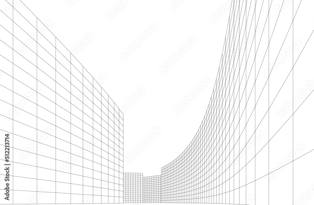 Fototapeta premium abstract architecture background