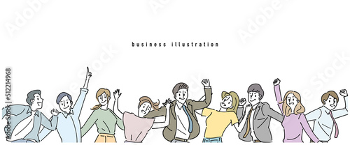 人物おしゃれイラスト素材