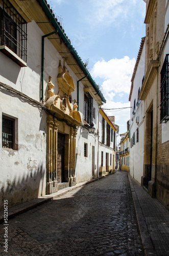 Fototapeta Naklejka Na Ścianę i Meble -  Romantyczna uliczka w Kordobie.