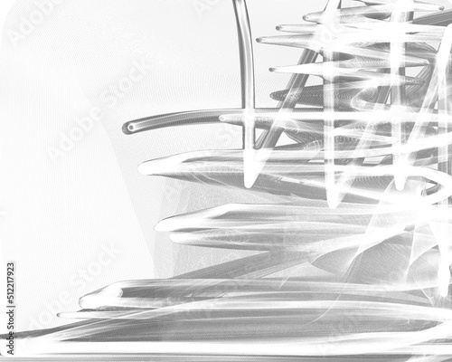 Obraz na płótnie graph on paper w salonie