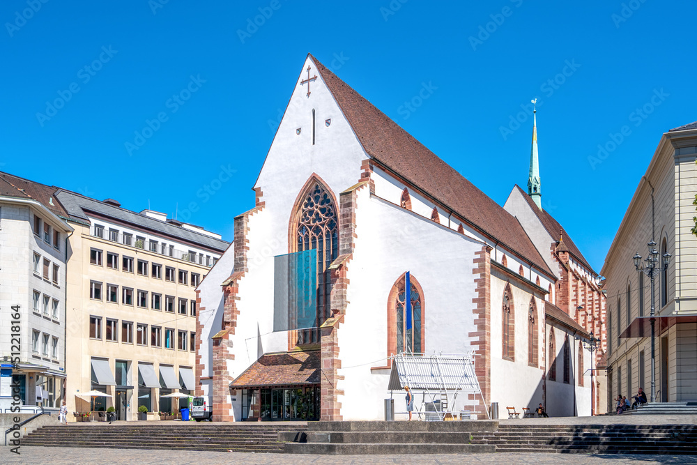 Barfüsserkirche, Basel, Schweiz 