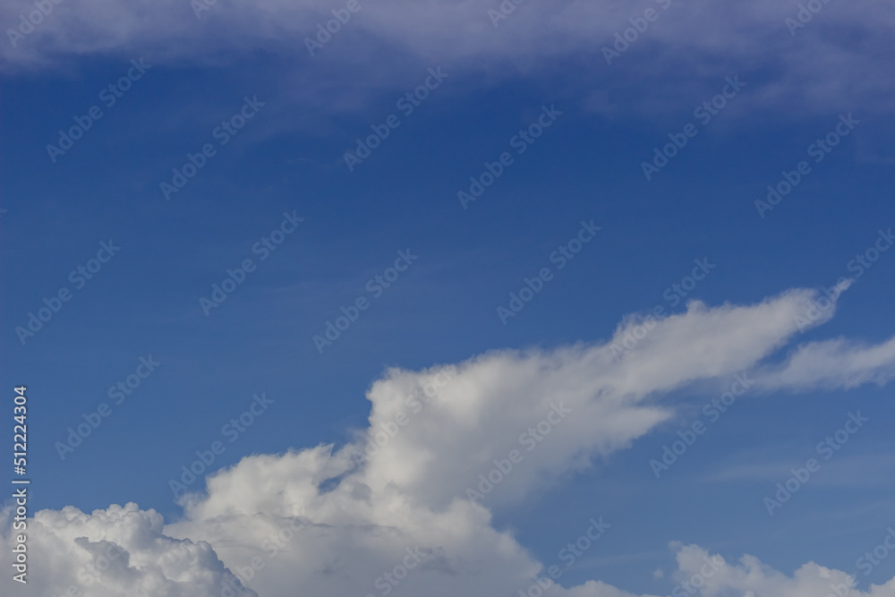 Obraz premium blue sky with clouds