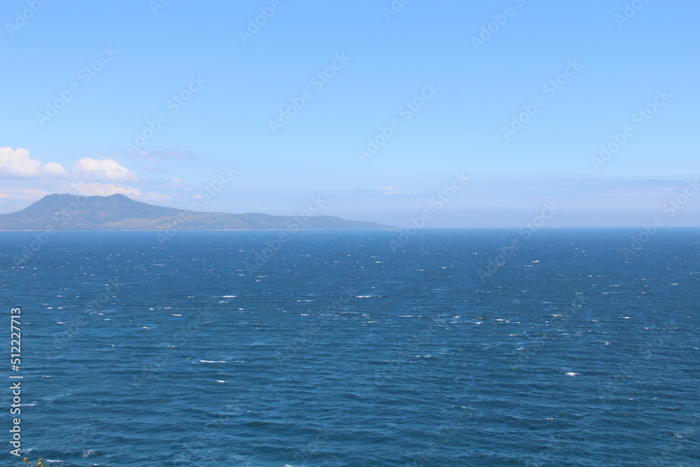 Verde Island passage, overlooking the Baco Chico - Islet in Calapan, Mindoro Island, Philippines