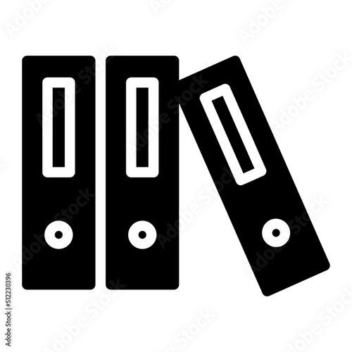 folder glyph icon