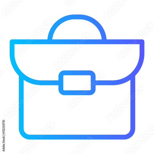 briefcase gradient icon
