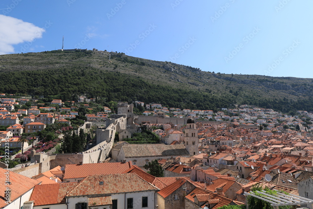 view of the city of kotor