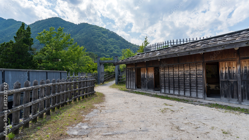 荒砥城の二の核【戦国時代の史跡】／日本長野県【千曲市城山史跡公園】