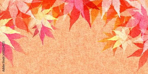 紅葉　もみじ　秋　背景