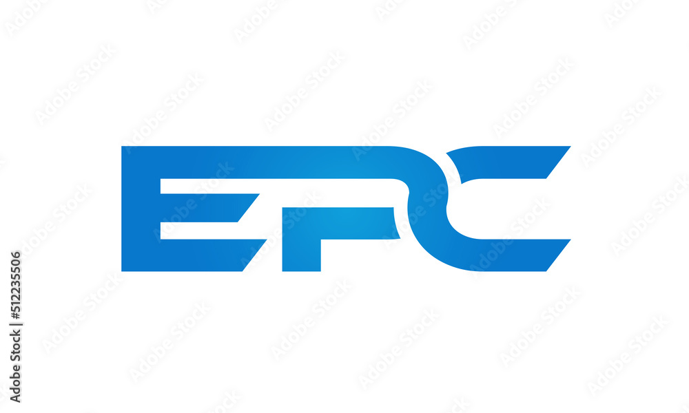 Connected EPC Letters logo Design Linked Chain logo Concept
Connected EPC Letters logo Design Linked Chain logo Concept